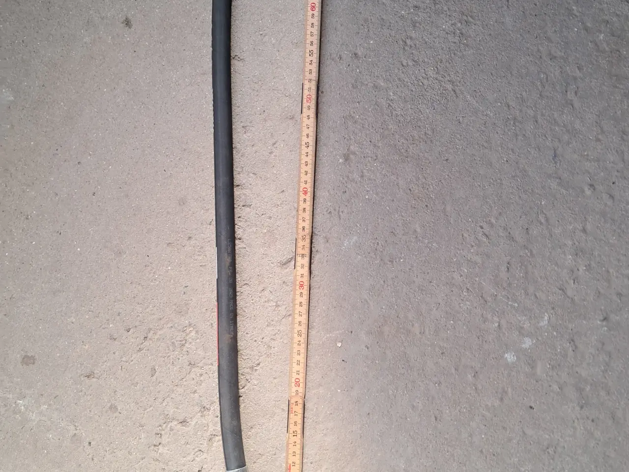 Billede 2 - Hydraulikslange med kobling og fittings helt ny.