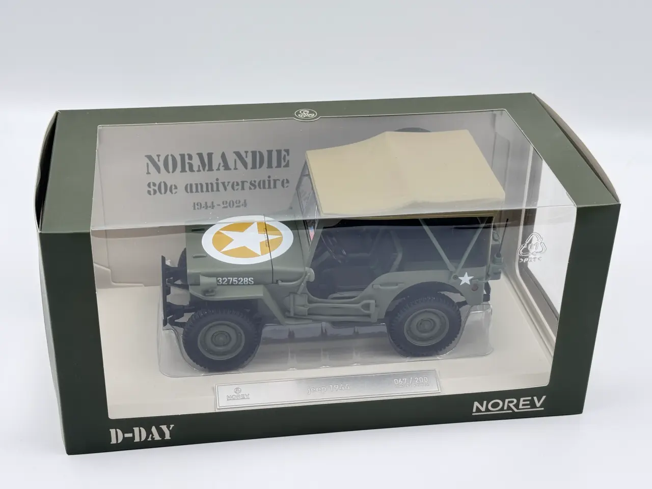 Billede 1 - 1944 Jeep US Army 1st Division infantry D-Day 1:18