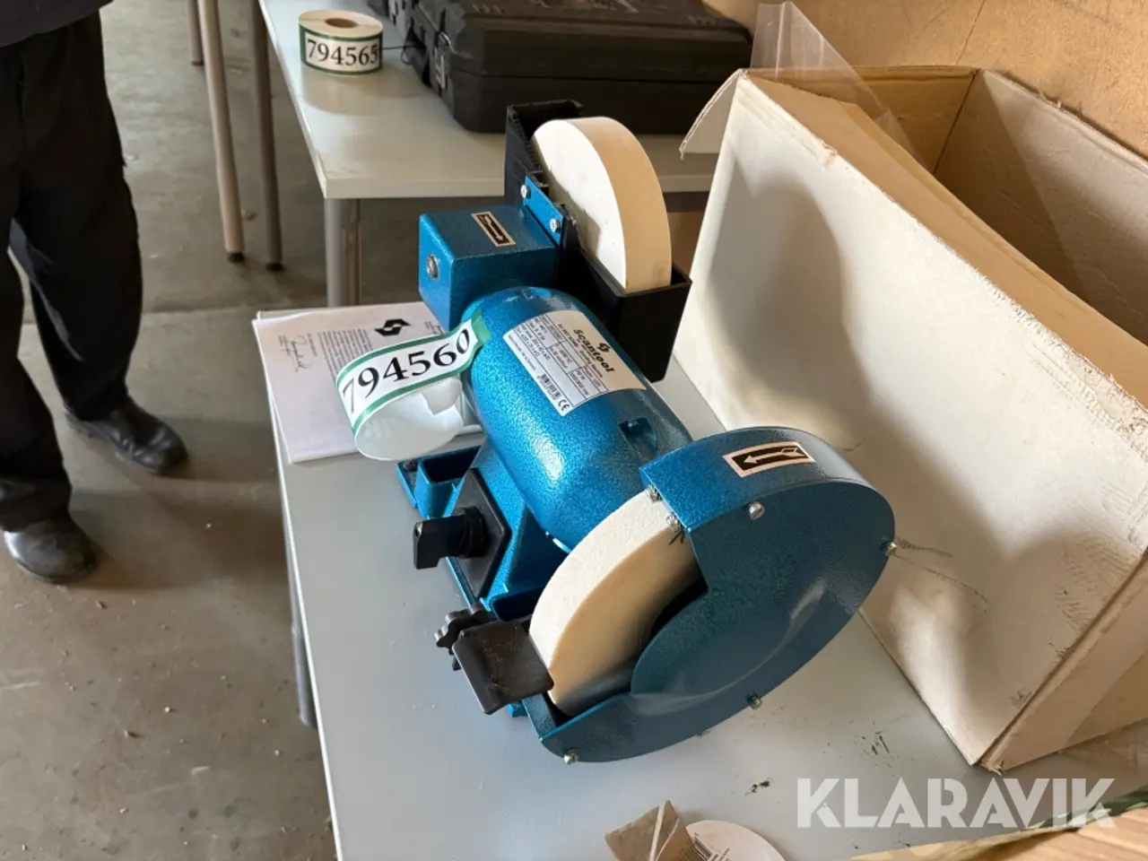 Billede 2 - Slibemaskine Scantool DC 200T Kombi