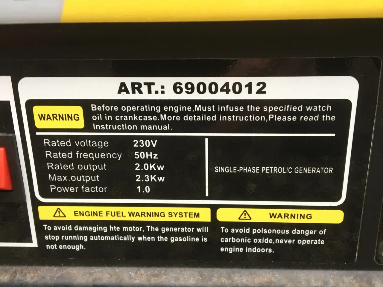 Billede 5 - 220 volt generator