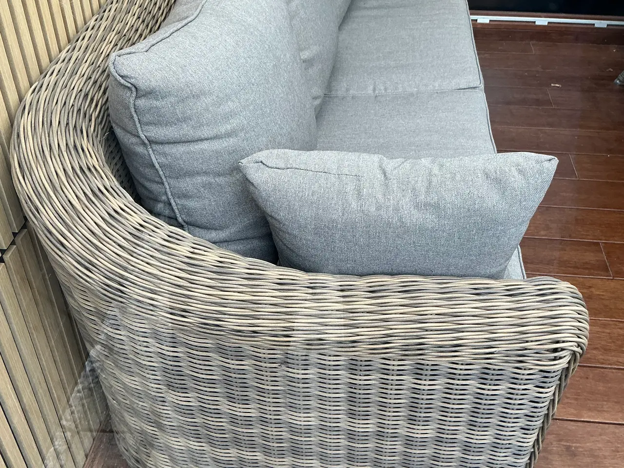 Billede 5 - Fletsofa til have eller terrasse