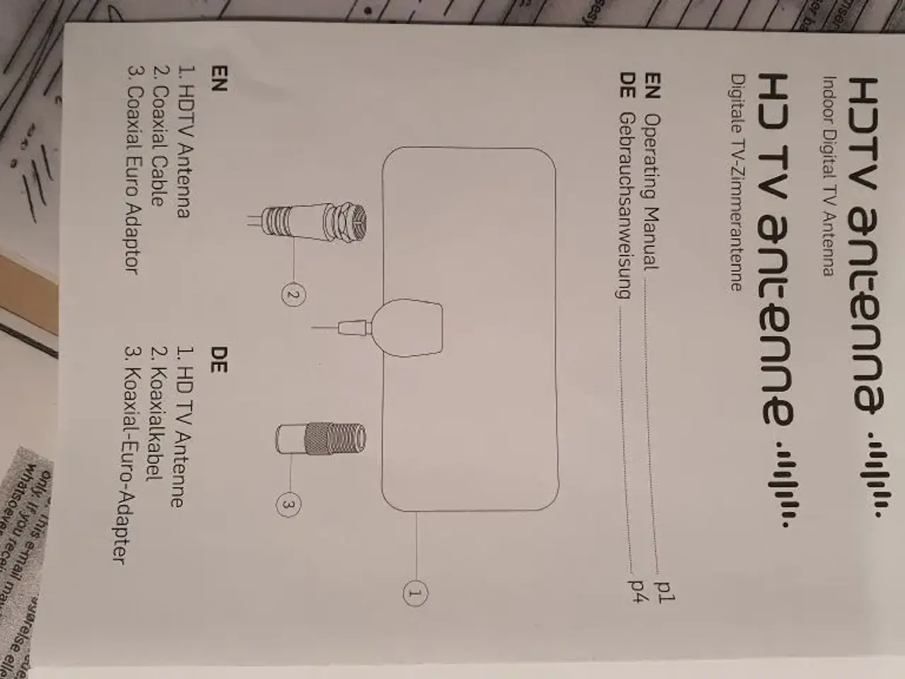 Billede 4 - Antenne HDTV Lang Rækkevidde