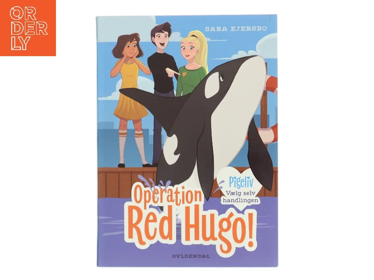 Billede 1 - Operation red Hugo! af Sara Ejersbo (Bog)