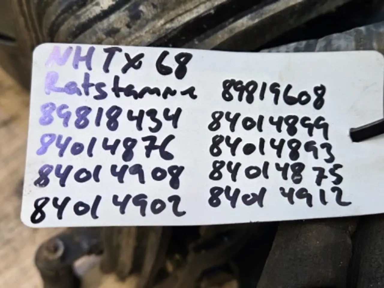 Billede 16 - New Holland TX68 Ratstamme 89818434