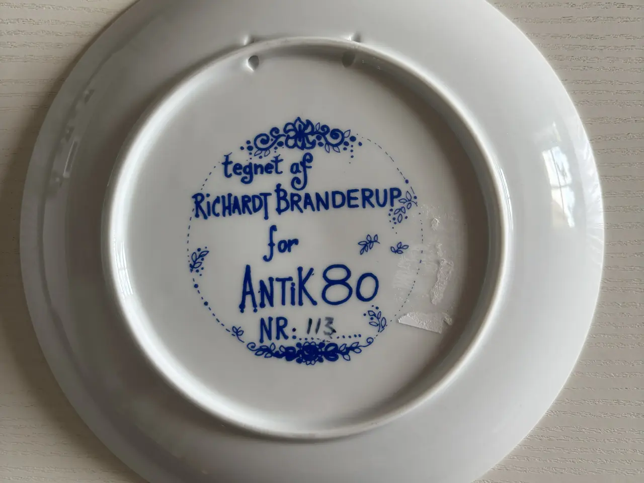 Billede 2 - Platte Antik 80 af Richardt Branderup