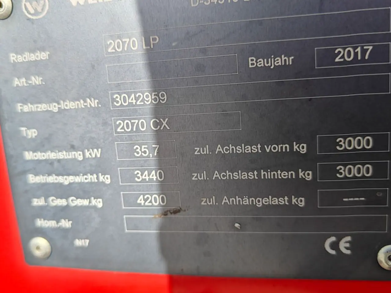 Billede 18 - Weidemann 2070 CX50 LP