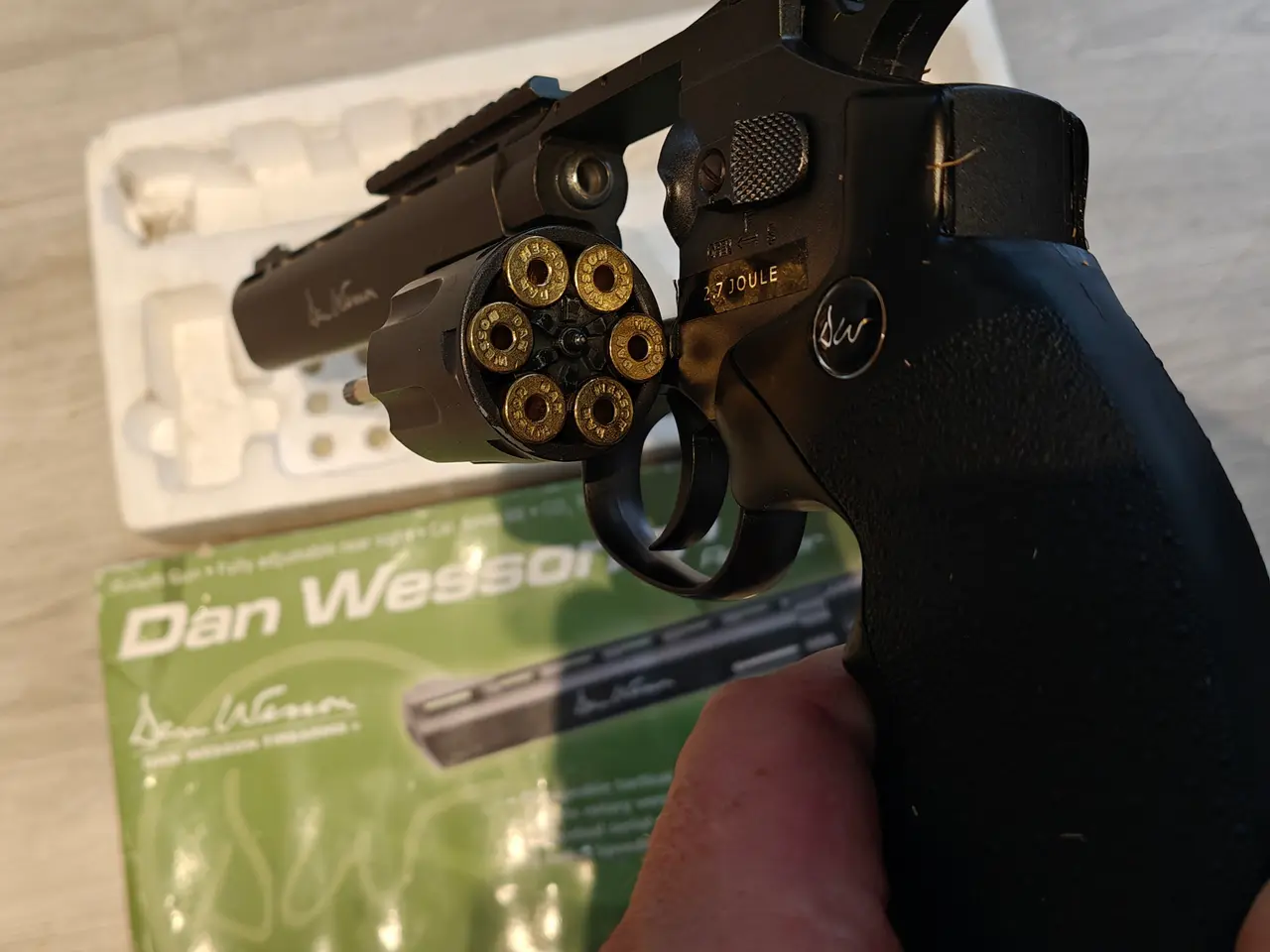 Billede 2 - Fed retro Dan Wesson co2 pistol