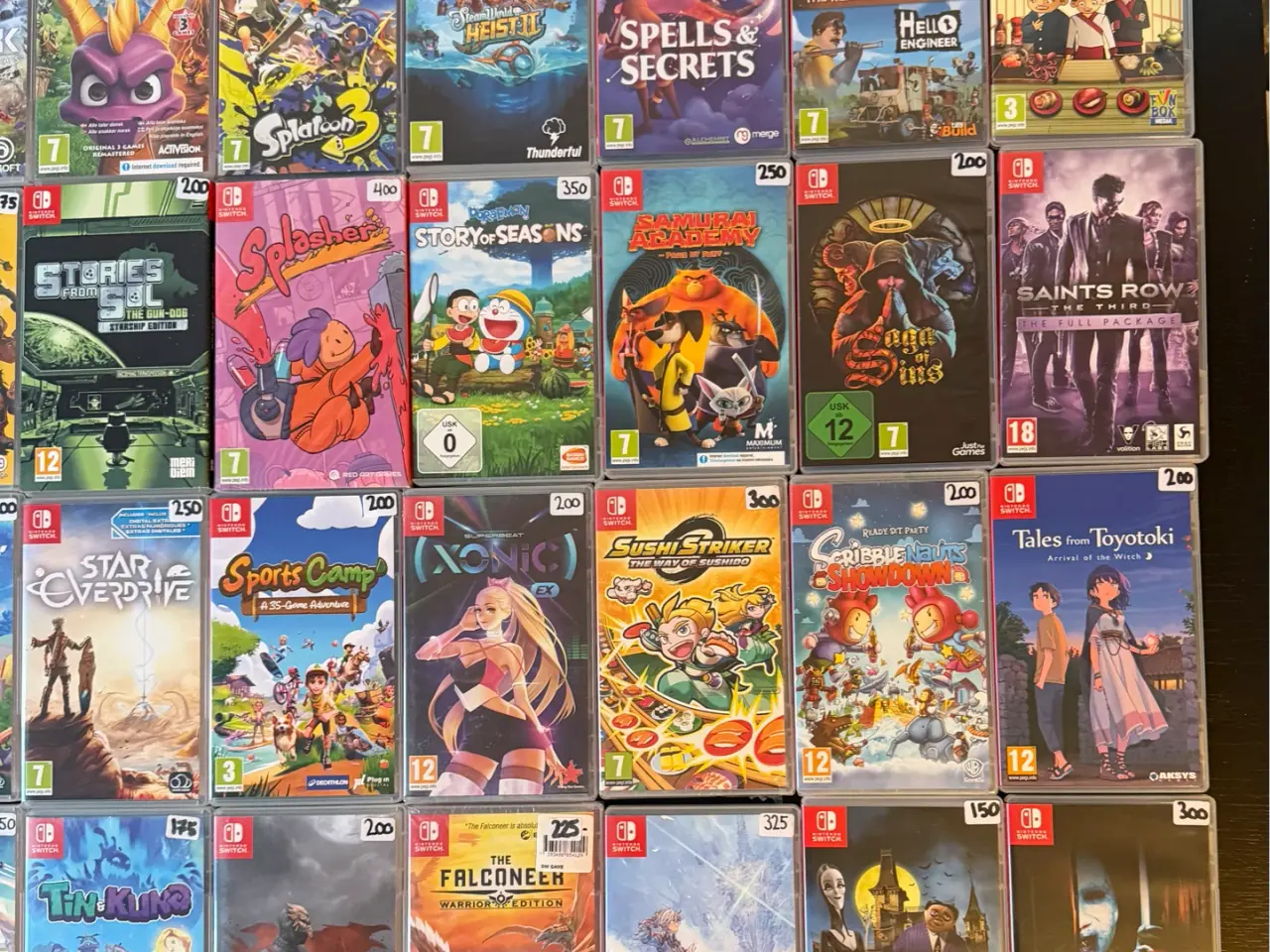 Billede 16 - Over 200 Stk Nintendo Switch Spil Separate Priser