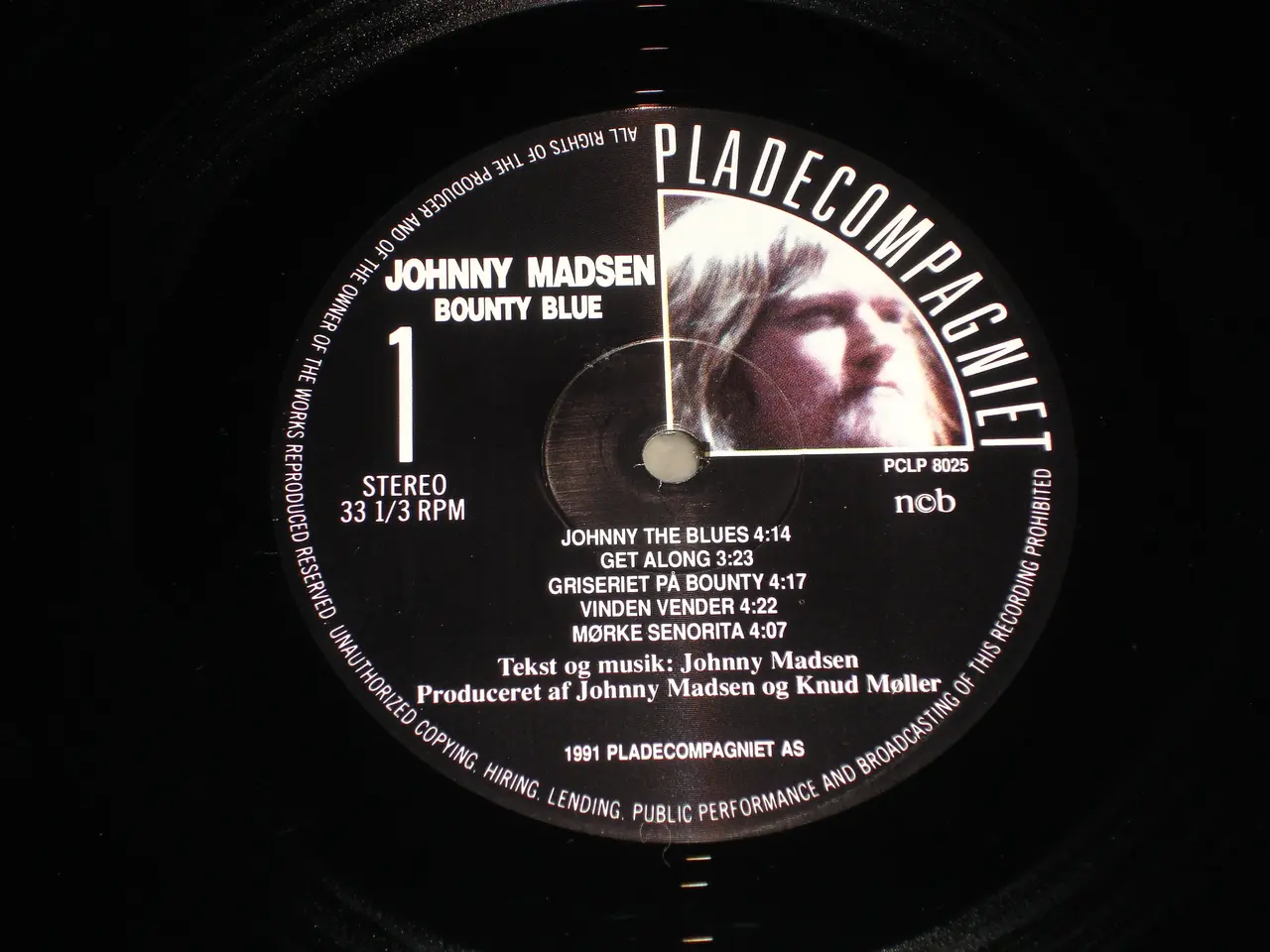 Billede 5 - (Sender gerne) Johnny Madsen – Bounty Blue