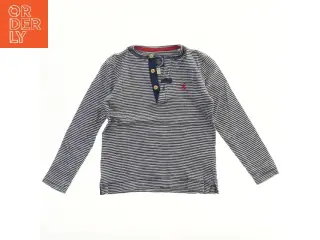 Langærmet stribet bluse (str. 98)