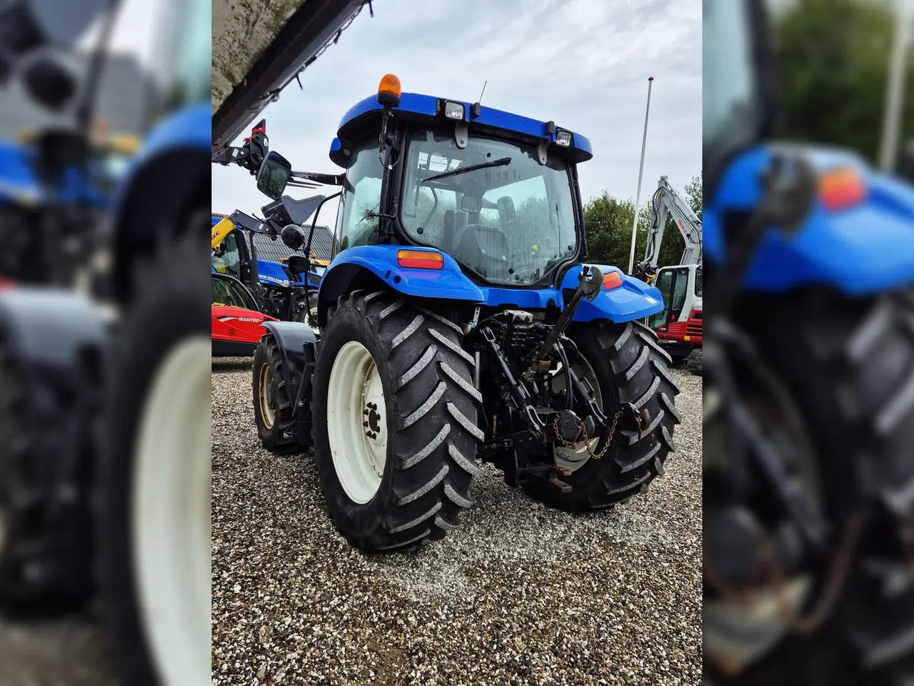 Billede 5 - New Holland TS110A / kun 3.500 driftstimer / frontlift og PTO / Electro command