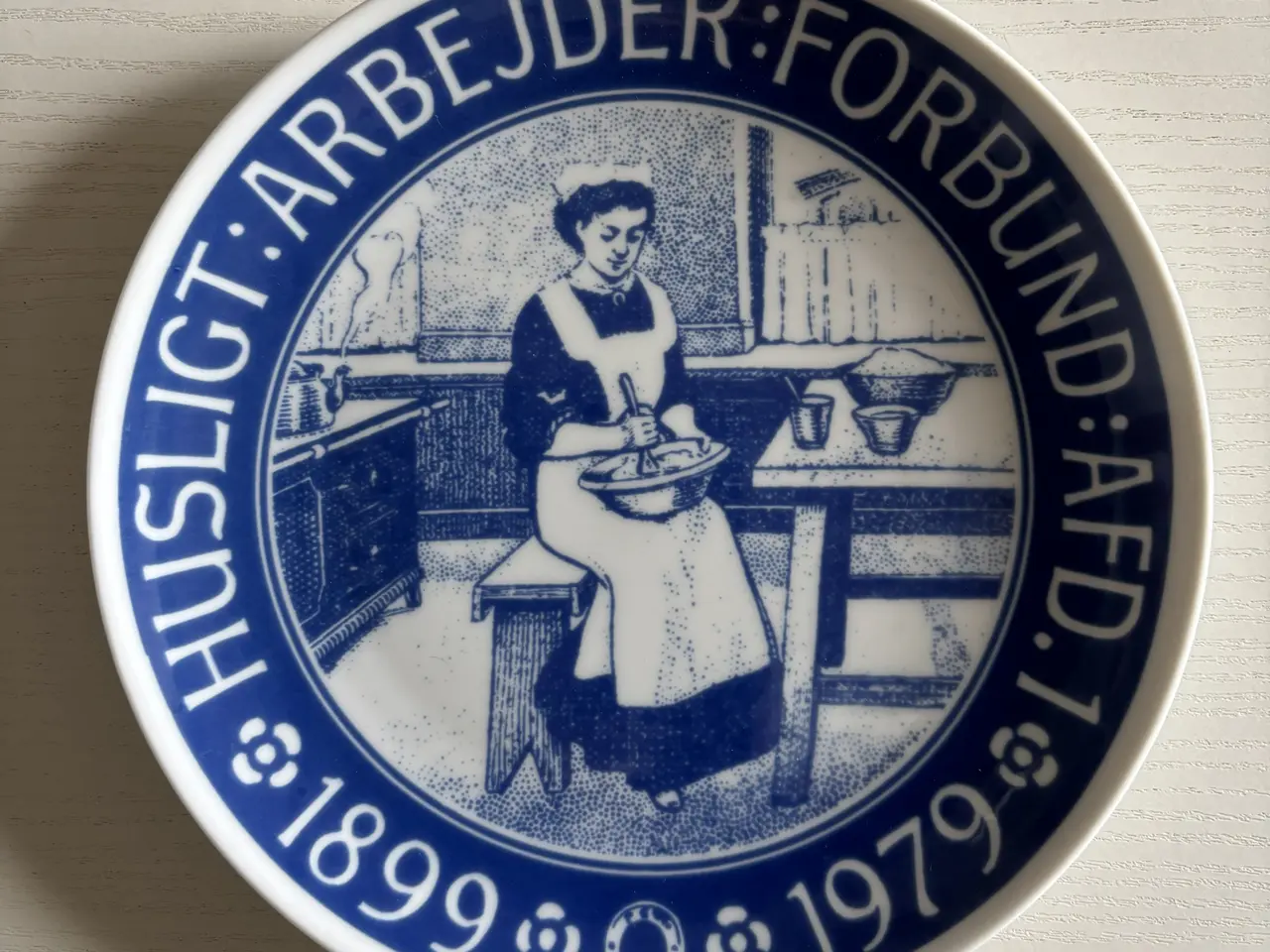 Billede 1 - Platte, Husligt arbejder forbund afd. 1 1899-1979,