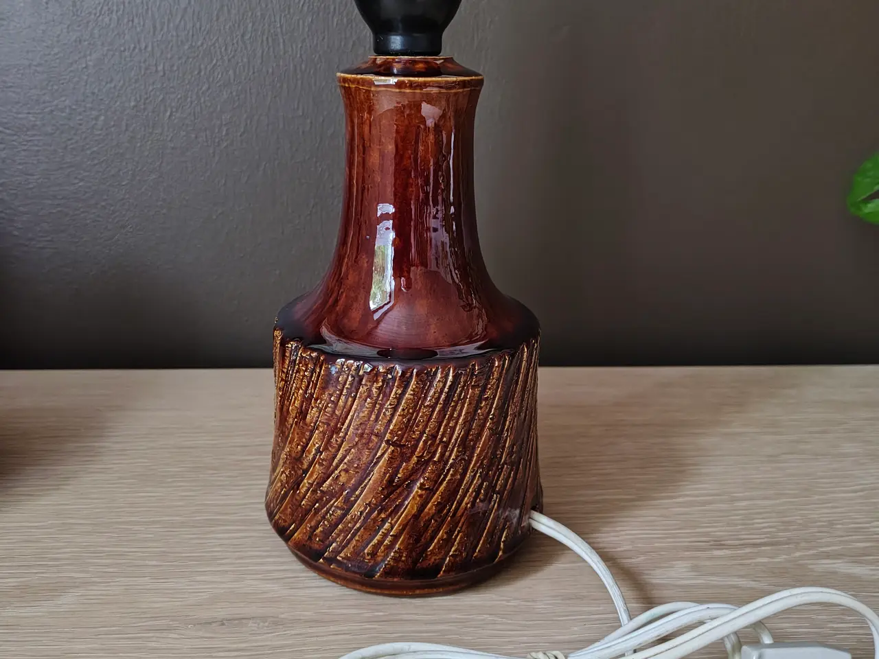 Billede 3 - Flot retro keramik bordlampe