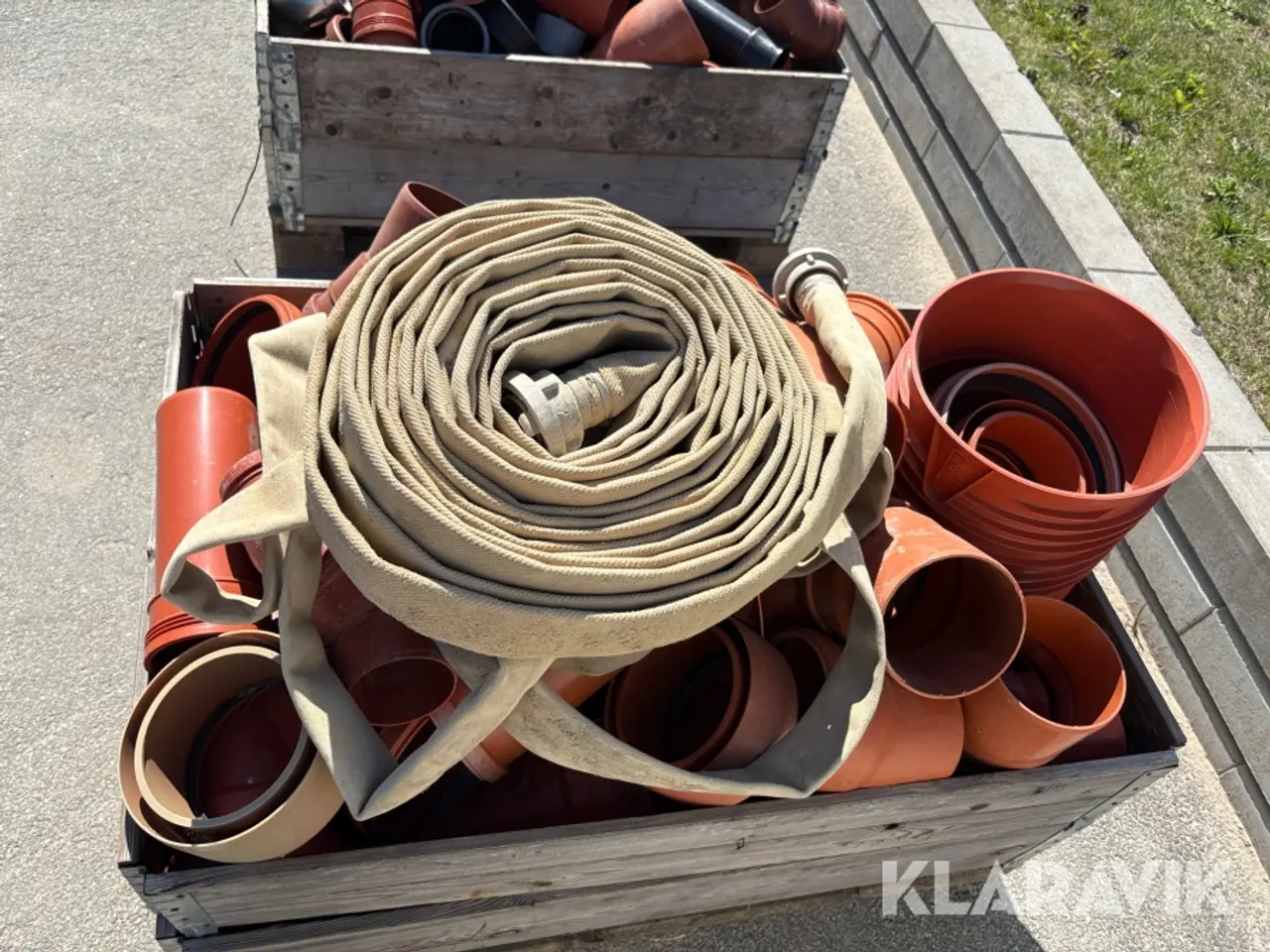 Billede 12 - Assorterede rør og fittings - 3 paller