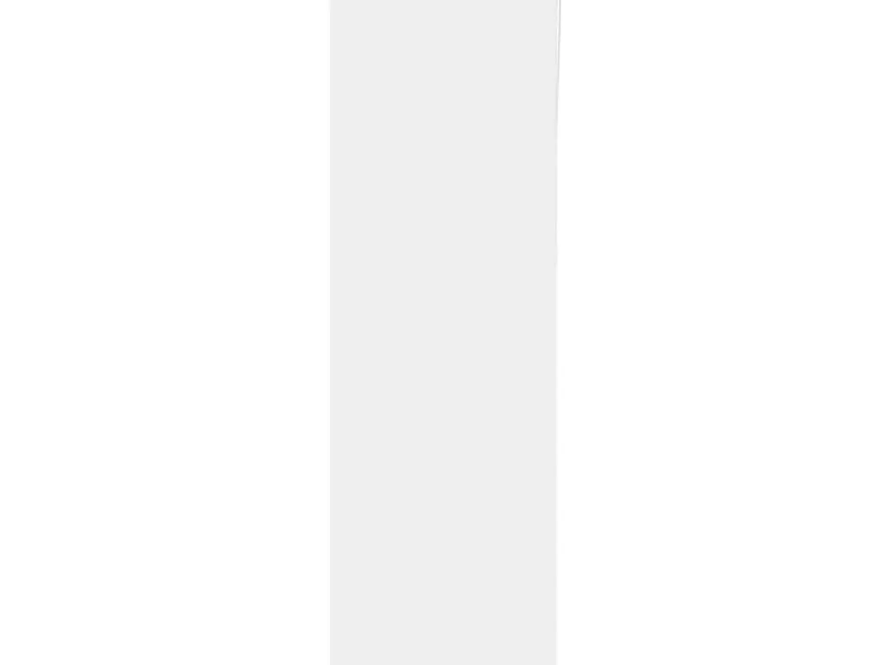 Billede 3 - Rullegardin mørklægning 65×210 cm - hvid polyester