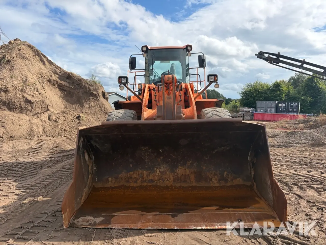 Billede 8 - Gummiged Doosan DL420-3 med vejesystem.