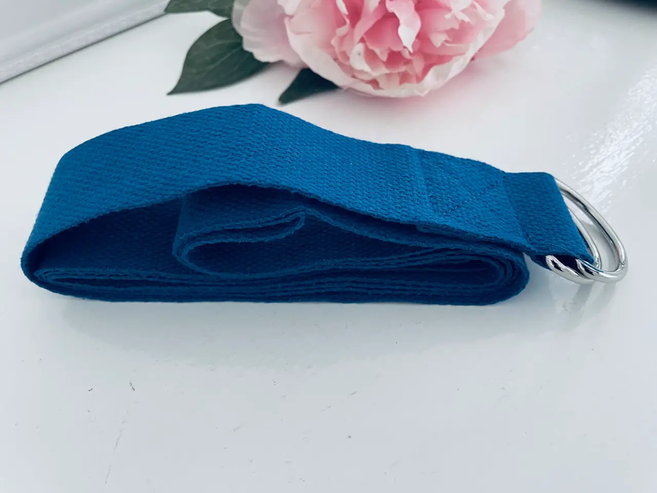 Billede 3 - Yoga bælte i blå