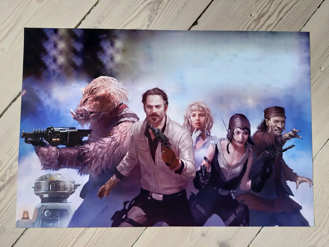 Billede 1 - Unik Star Wars "Project Ragtag" Plakat