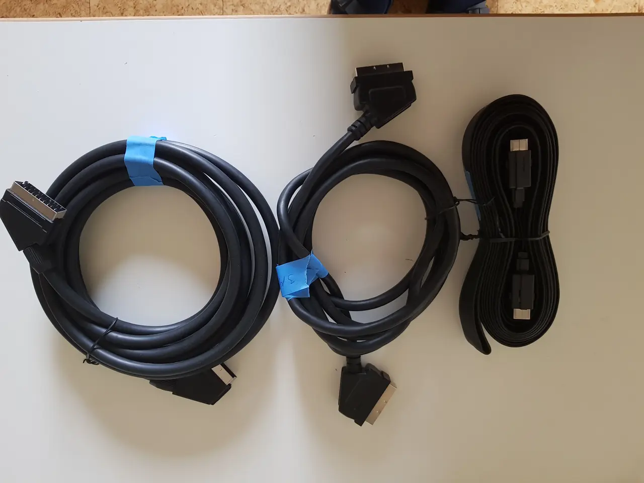 Billede 2 - HDMI & Scart kabler 10stk nye