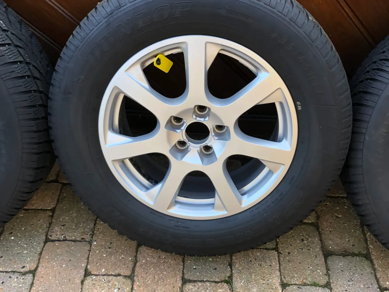 Billede 3 - Originale Audi fælge med vinterdæk 