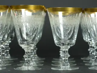 Lyngby, "Marie Louise". glas m. guldkant