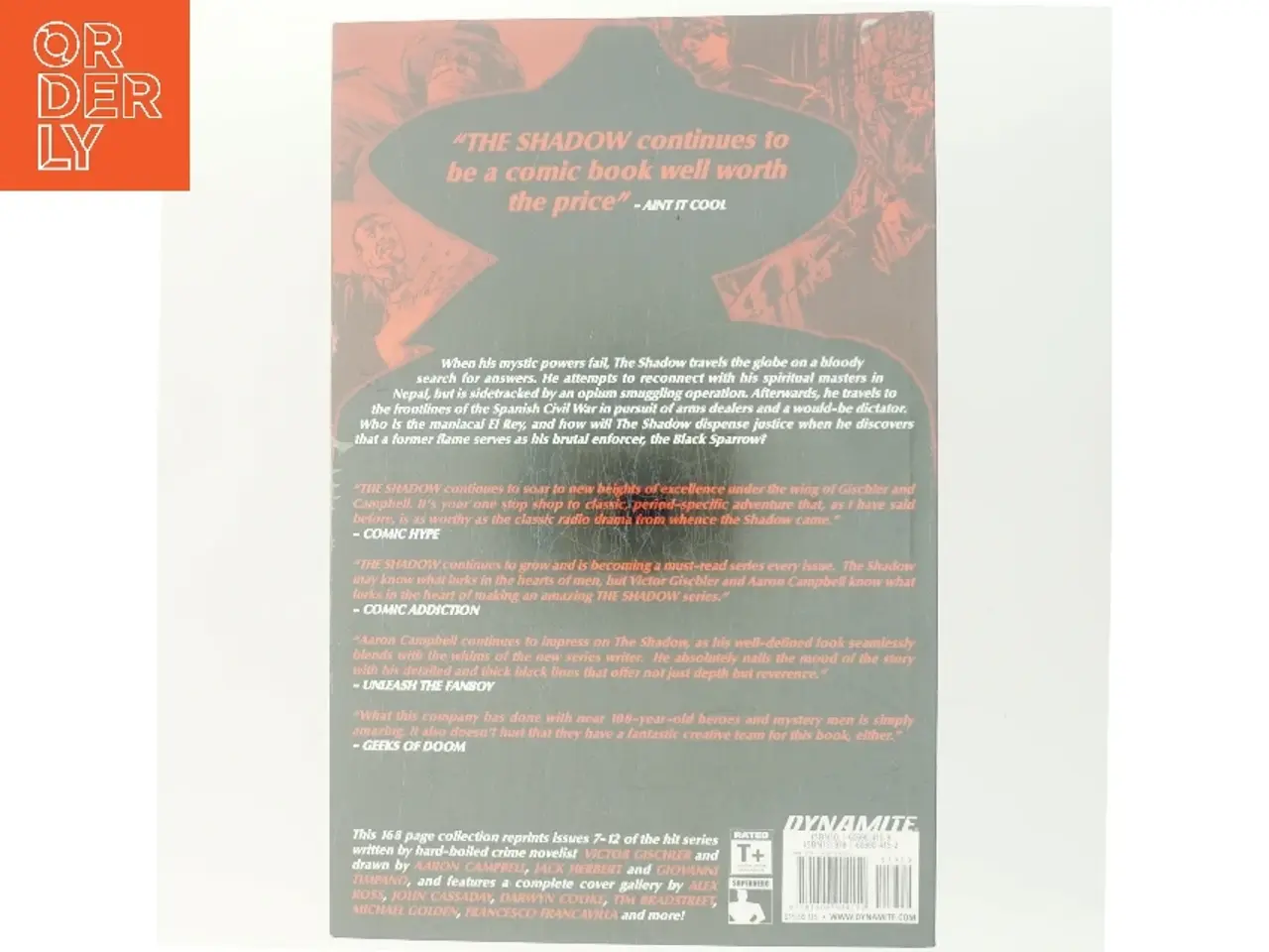 Billede 3 - The Shadow - Revolution af Victor Gischler (Bog)