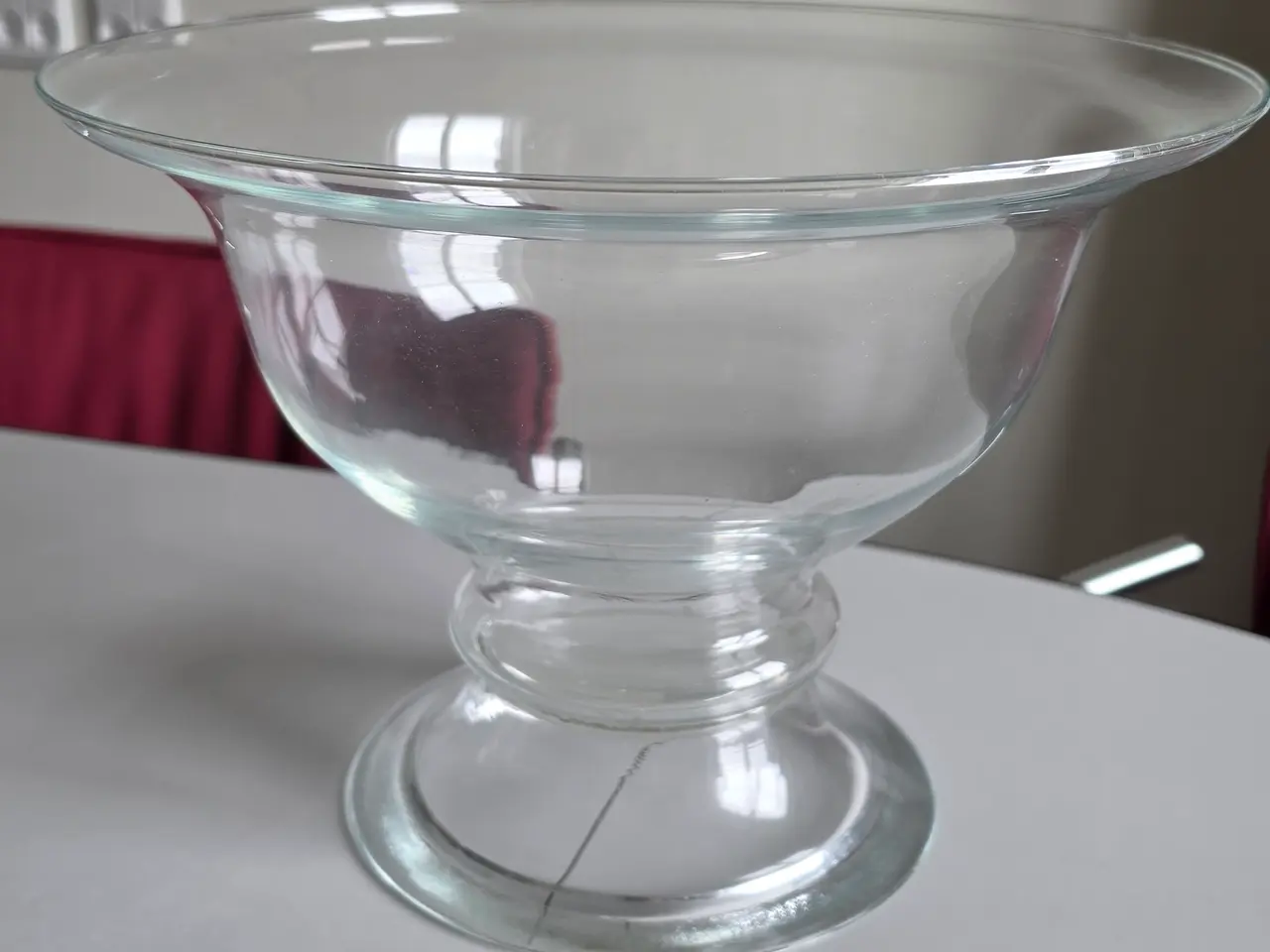 Billede 1 - Kæmpe frugtskål i glas