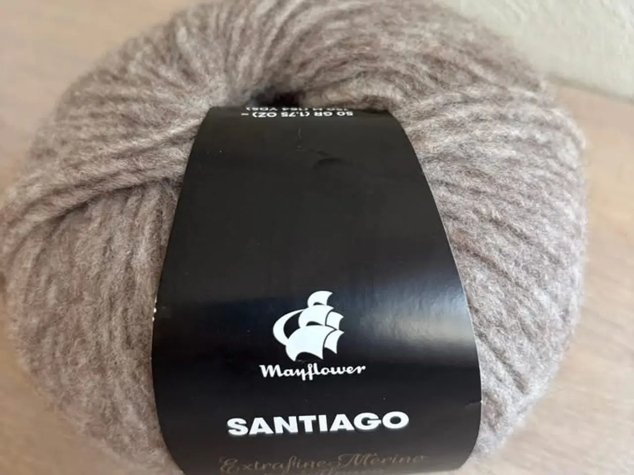 Billede 2 - 3 nøgler Mayflower Santiago garn farve 03 beige
