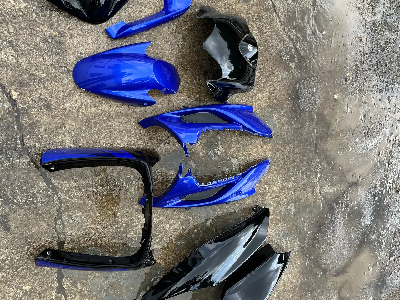 Billede 1 - Yamaha Jog R skjoldsæt 