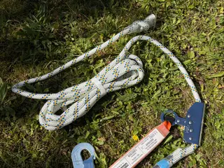 Fallsiringsudstyr / sikkerhedsliner og karabinhage
