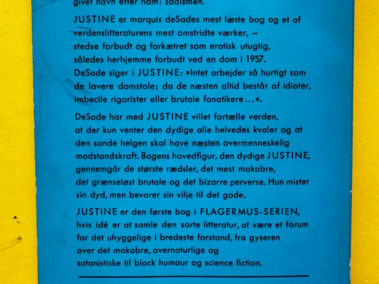 Billede 2 - JUSTINE * marquis deSade