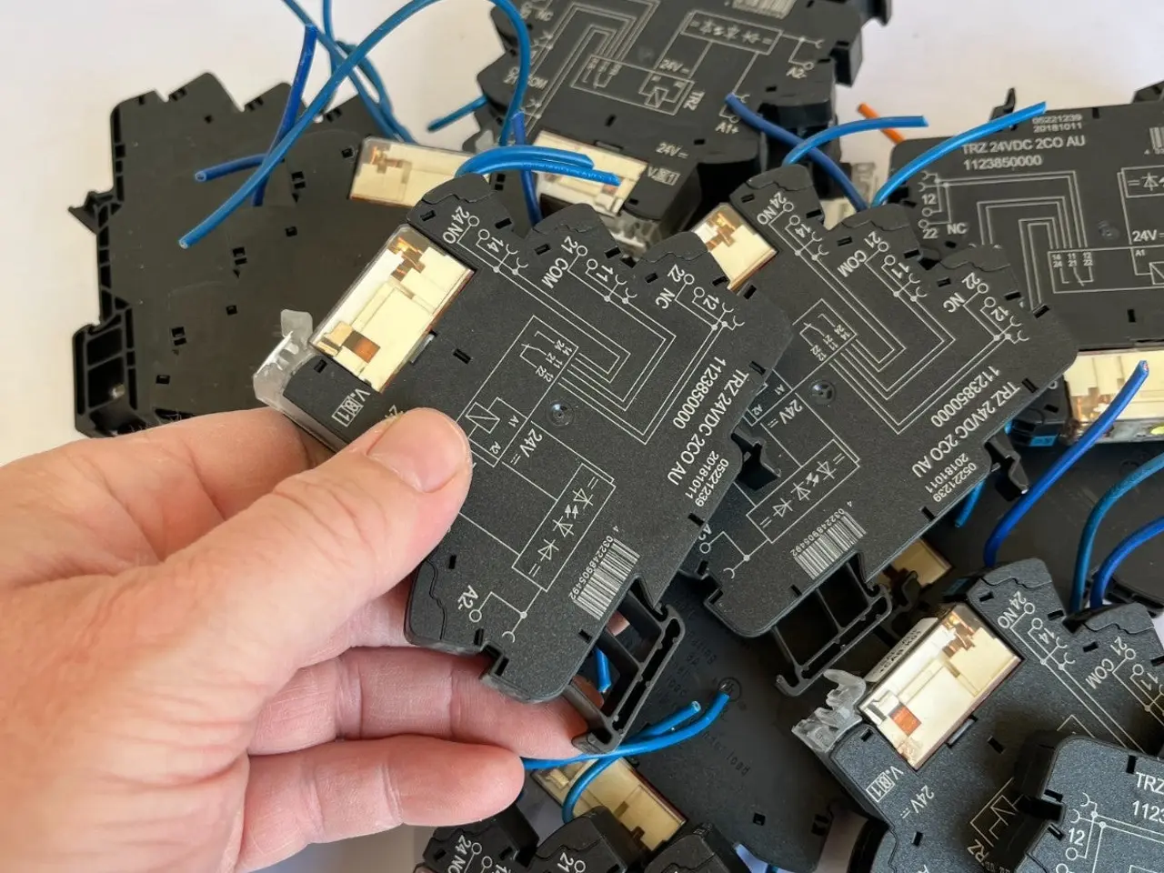 Billede 8 - Weidmuller TRZ 24VDC 2CO AU relæ Modules 2CO 8A Of