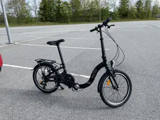 Foldbar ny cykel med lav indstigning