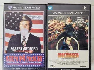 ⭐️- 2 stk. Vintage VHS-samling – Sjældne 