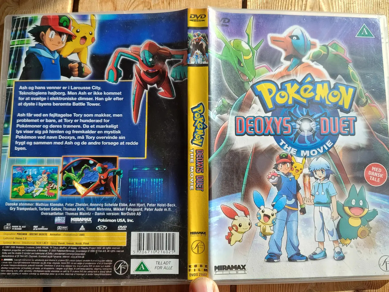 Billede 1 - Pokemon Deoxys Duet The Movie DANSK DVD
