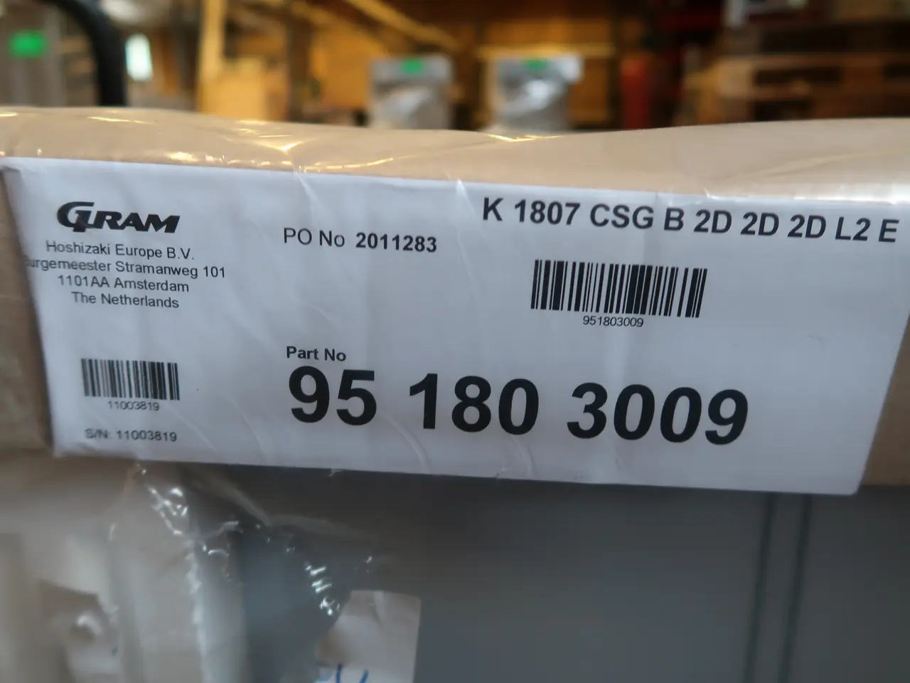 Billede 5 - Kølebord, Gram K 1807 CSG