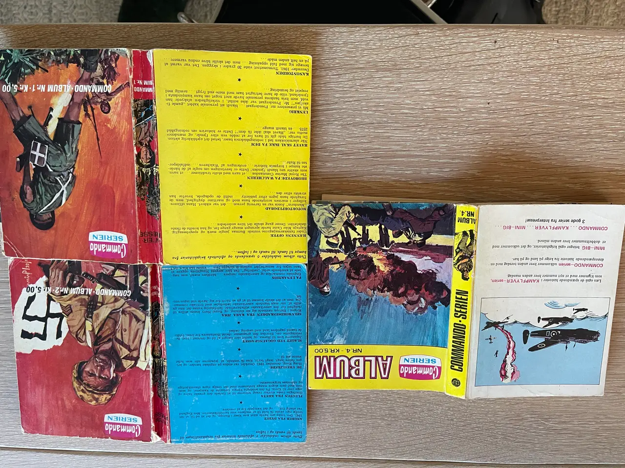 Billede 2 - Originale gamle krigsteneserie albums