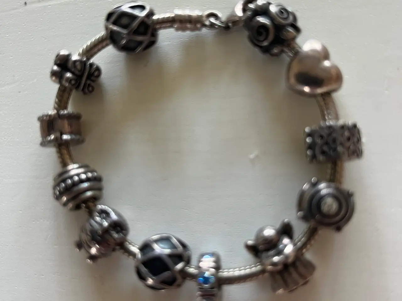Billede 1 - Pandora armbånd i sølv