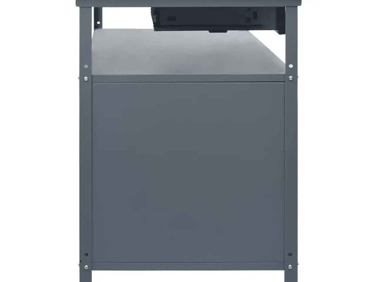Billede 3 - Arbejdsbord/arbejdsbænk 120 × 60 × 85 cm - stål, sort