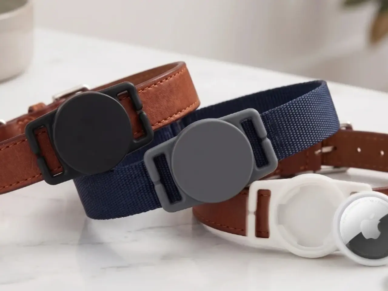 Billede 2 - Apple AirTag holder til kæledyrhalsbånd/sele