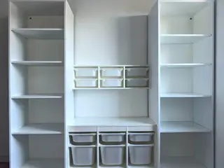Reol IKEA Serie: TROFAST og STUVA