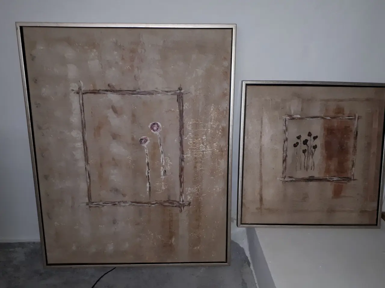 Billede 1 - Malerier af kunstner  købt i KBH.