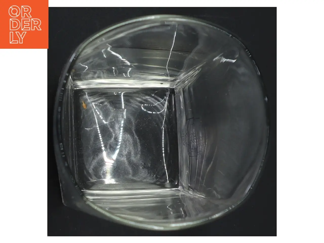 Billede 5 - Glas vase med håndmalet design fra Luminarc (str. H. 21 cm)