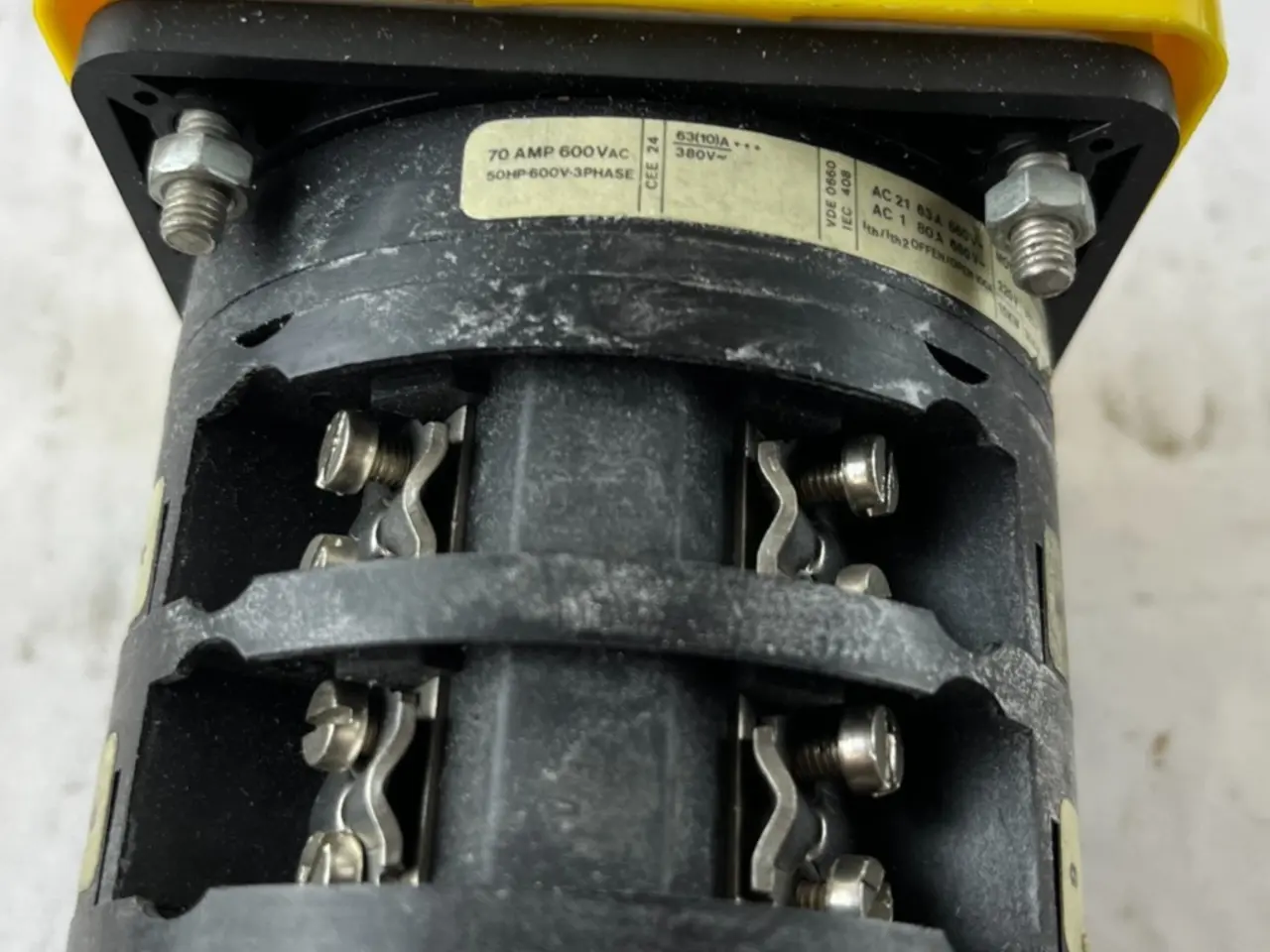 Billede 1 - Salzer S606 Rotary Isolator kontakt 70A 600VAC