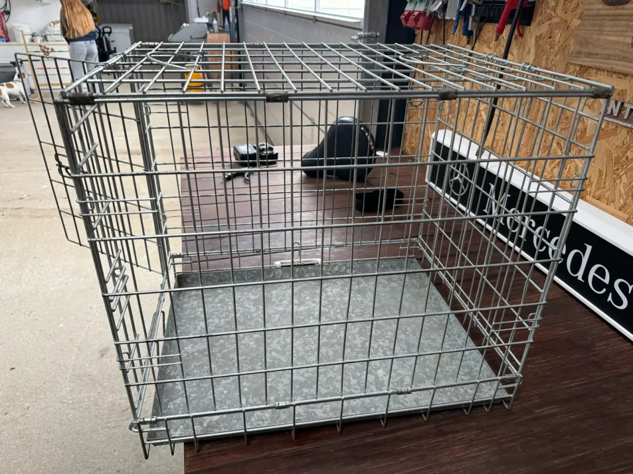 Billede 1 - Hundebur til bil. transportkasse