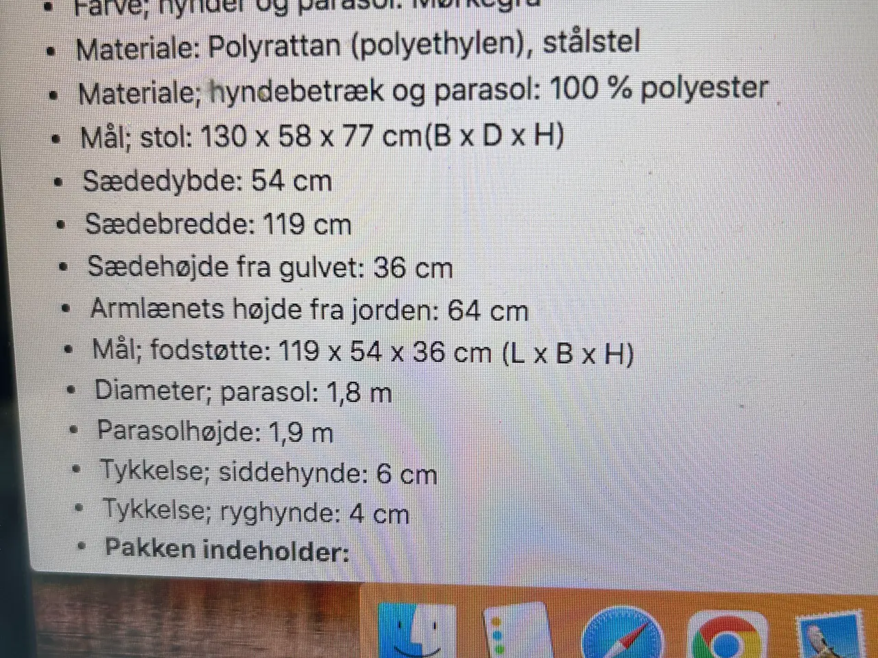 Billede 16 - Flot 2 person havesofa