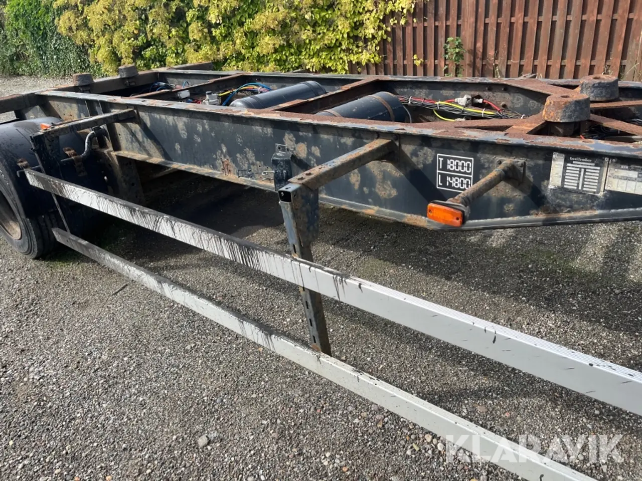 Billede 5 - Trailer Leci til 20 fods containere