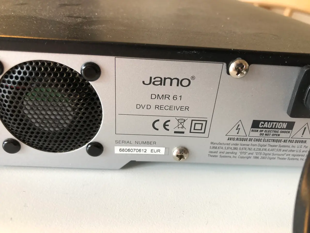 Billede 2 - Defekt JAMO DVD DMR-61