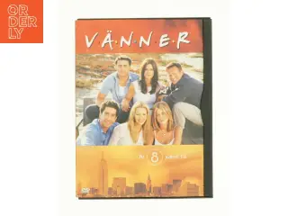 Vänner - år 8, afsnit 1-8 fra DVD
