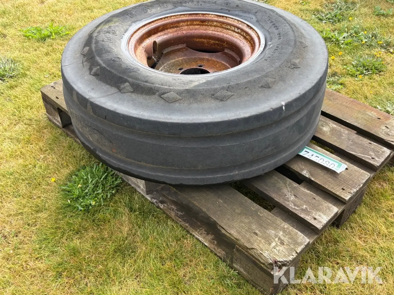 Billede 7 - Landbrugs hjul Goodyear Super rib tractor